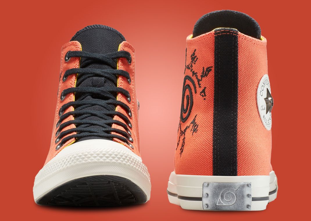 Naruto x Converse Chuck Taylor Naruto Toe and Heel