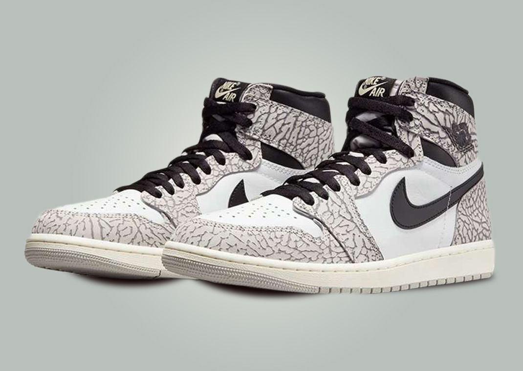 Air Jordan 1 Retro High OG Elephant Print