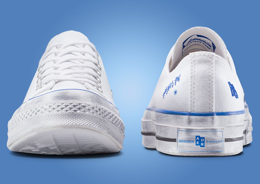 Ader Error x Converse Chuck 70 Ox White Toe and Heel