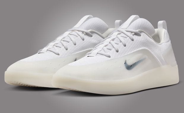 This Translucent White Nike SB Nyjah 4 was Made to Get Dirty