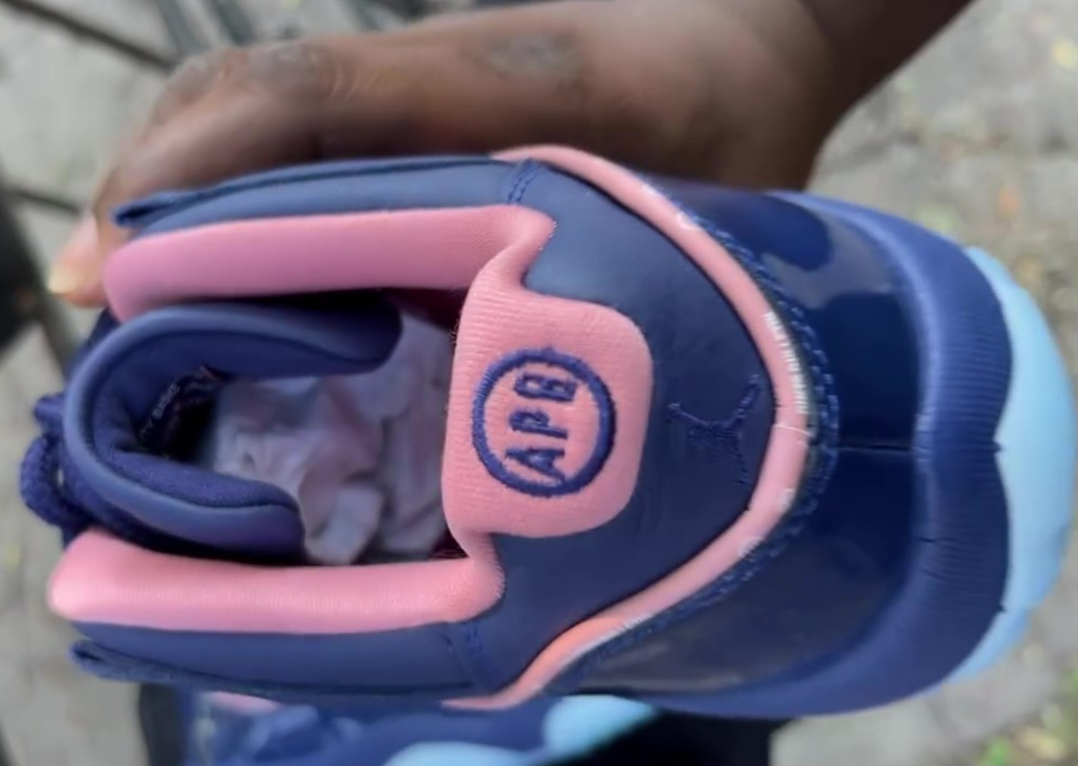 APB x Air Jordan 11 Retro Low Binary Blue