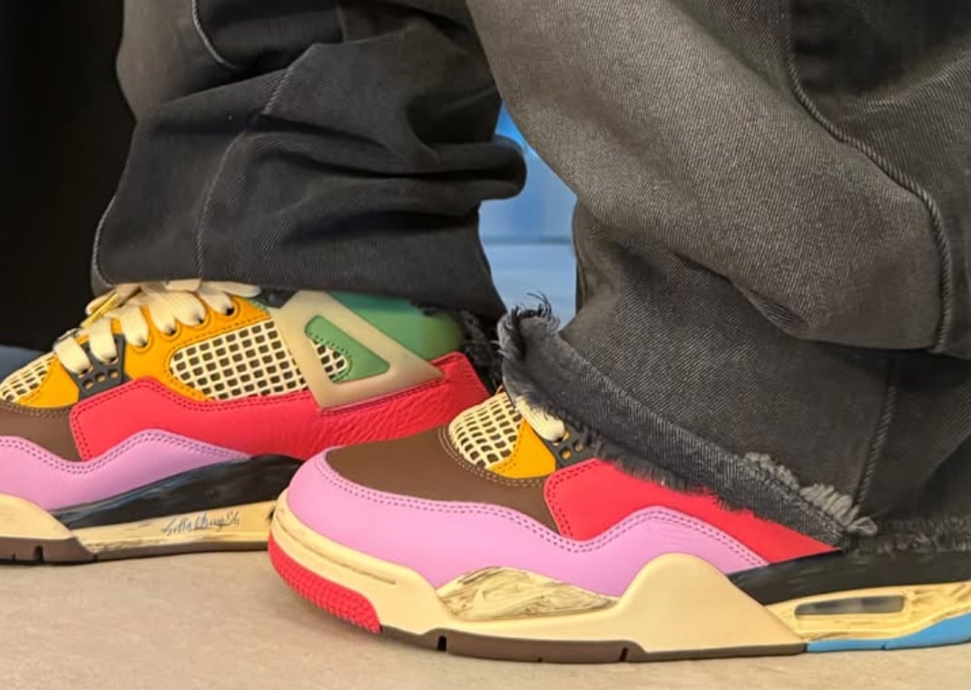 J. Balvin Debuts New Air Jordan 4 Collab