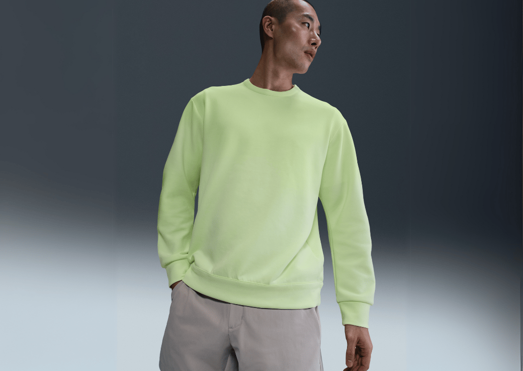 Nike 24.7 ImpossiblySoft Crewneck Barely Volt