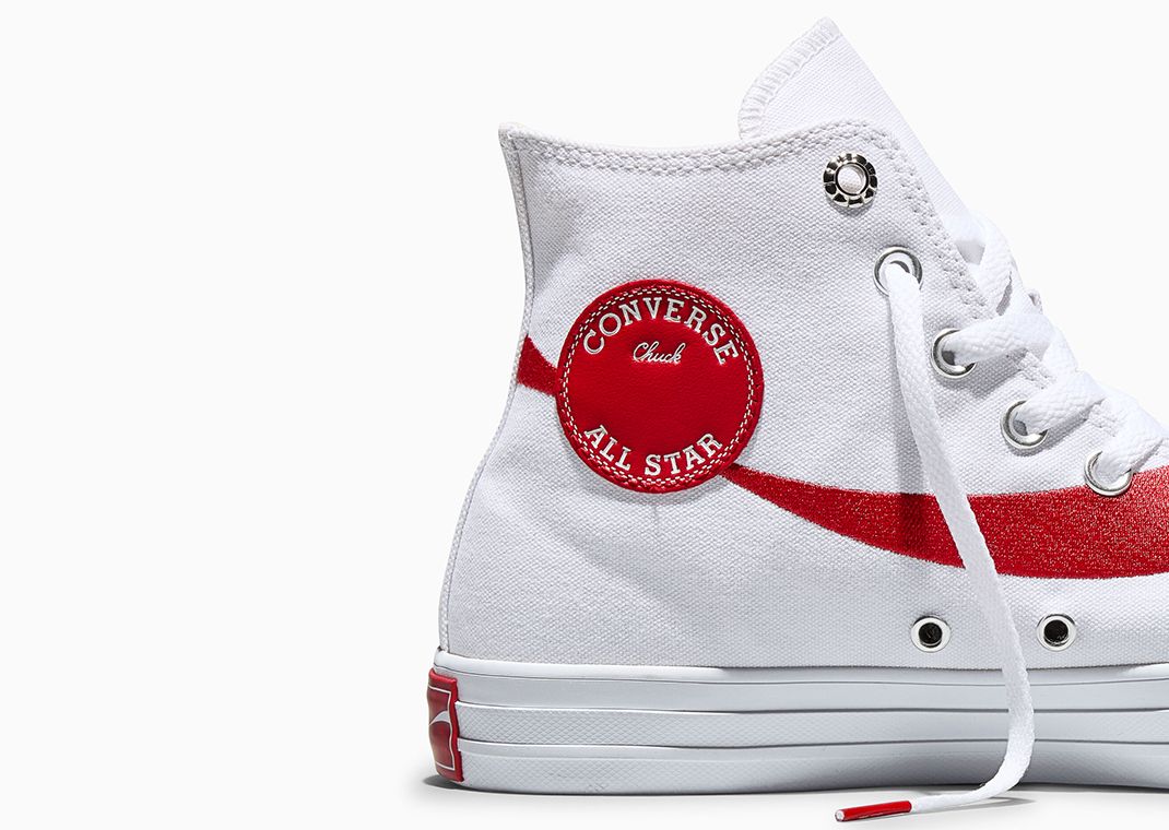 Coca-Cola x Converse Chuck Taylor White Red - Detail