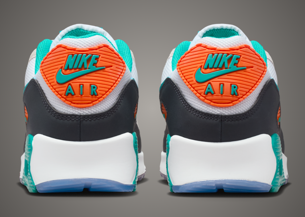 NFL x Nike Air Max 90 Dolphins Heel
