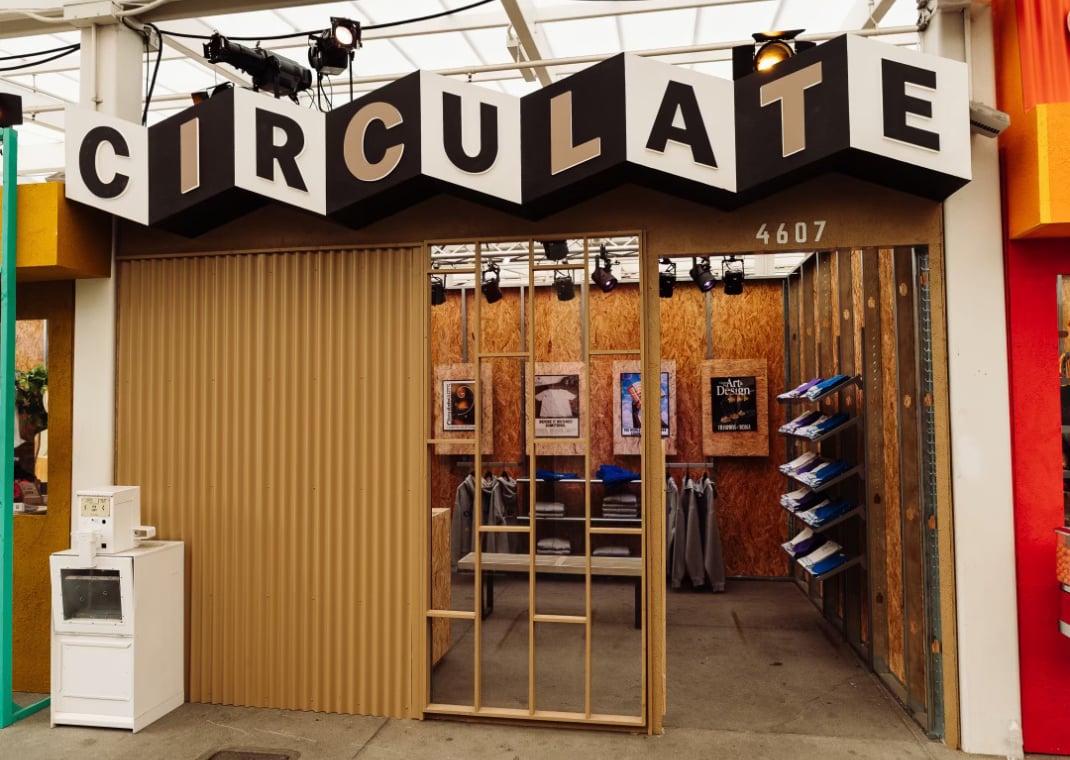 Circulate's booth at the 11th Ave Market