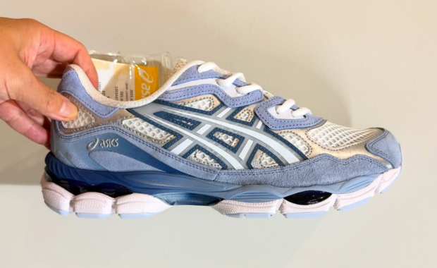 Japanese Sneaker Legends atmos Tease an Icy Blue Asics Gel-NYC