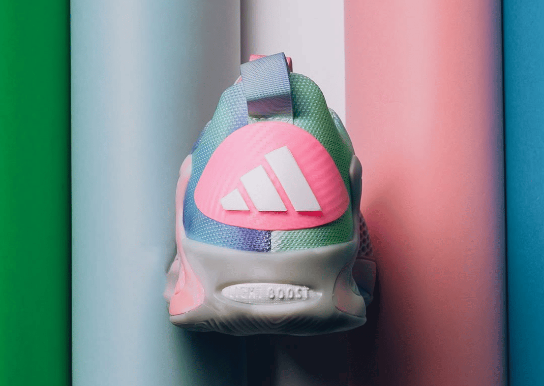 adidas AE 1 Low PE To Retail Up Close Look Heel Tab