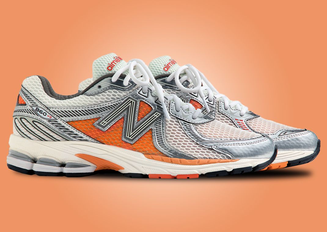Aime Leon Dore x New Balance 860v2 White Multi-Color Lateral
