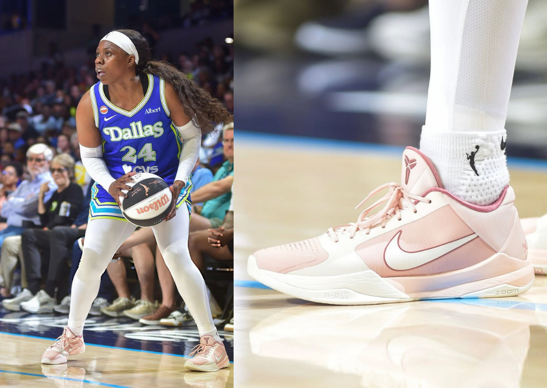 Arike Ogunbowale Nike Kobe 5 PE