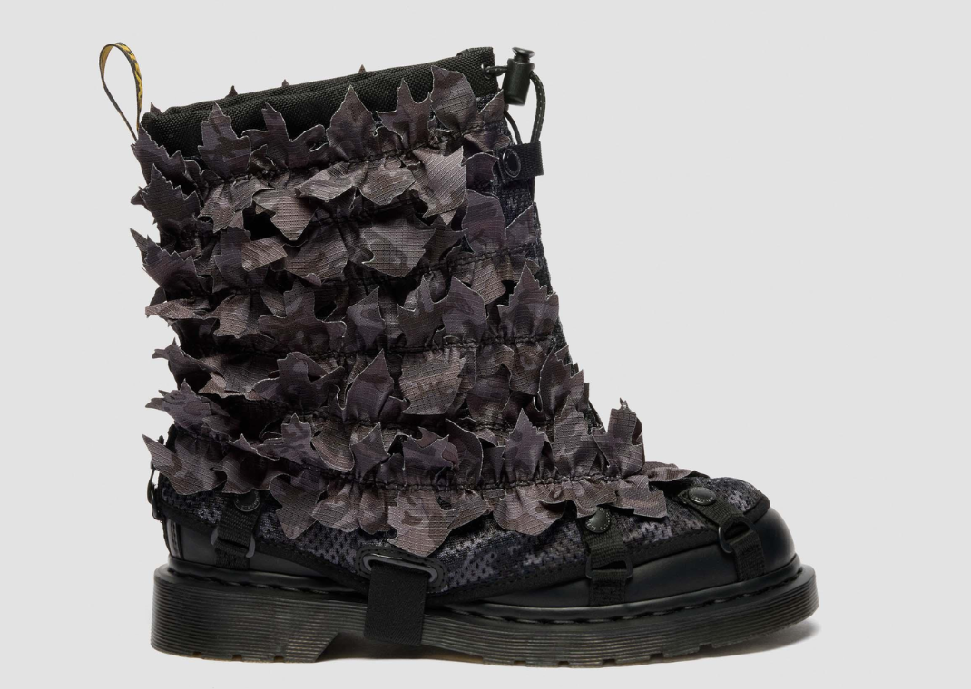 Babylon x Dr. Martens 1460 Black Camo - Lateral