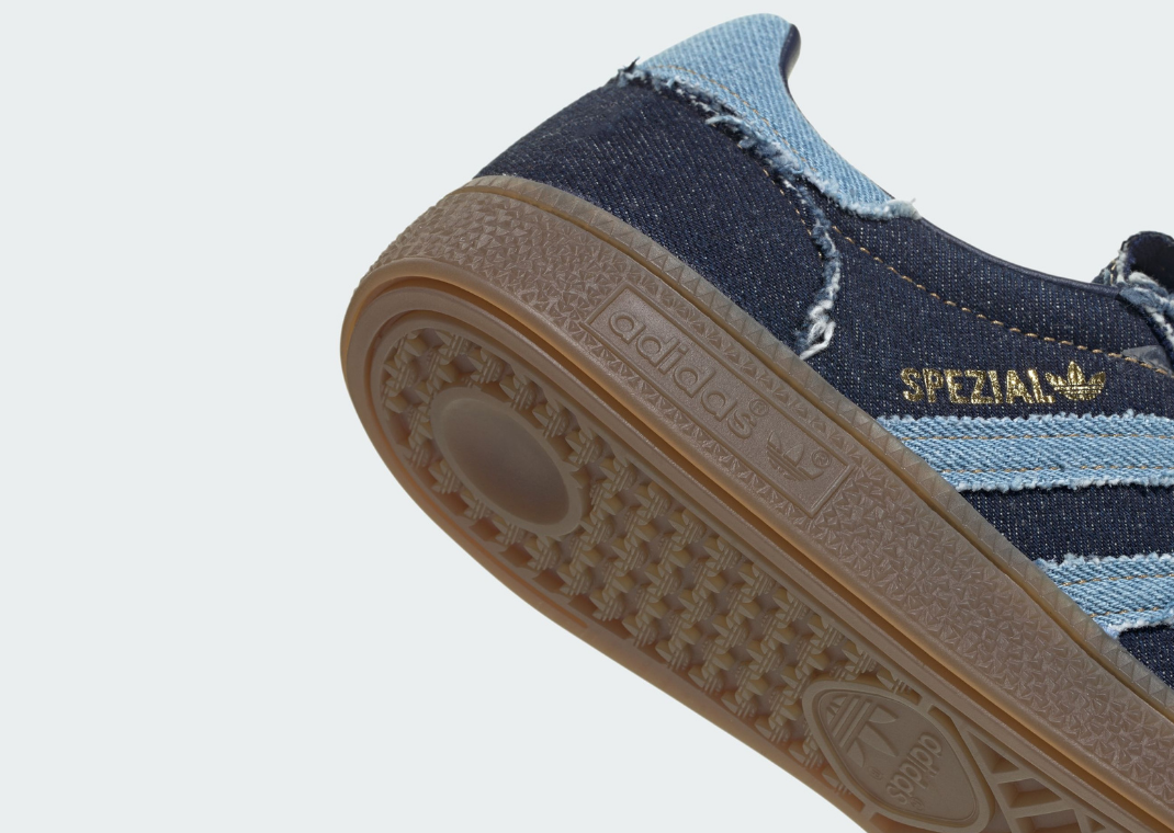 atmos x adidas Handball Spezial LT Denim - Heel Detail