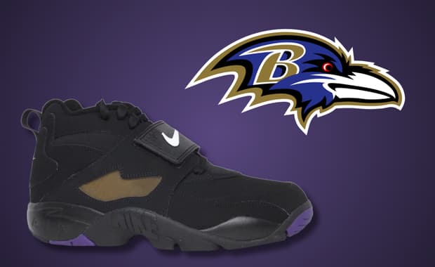 Nike Air Diamond Turf Ravens