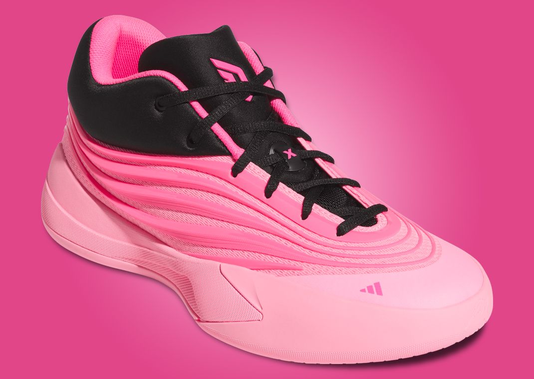 damian lillard pink shoes