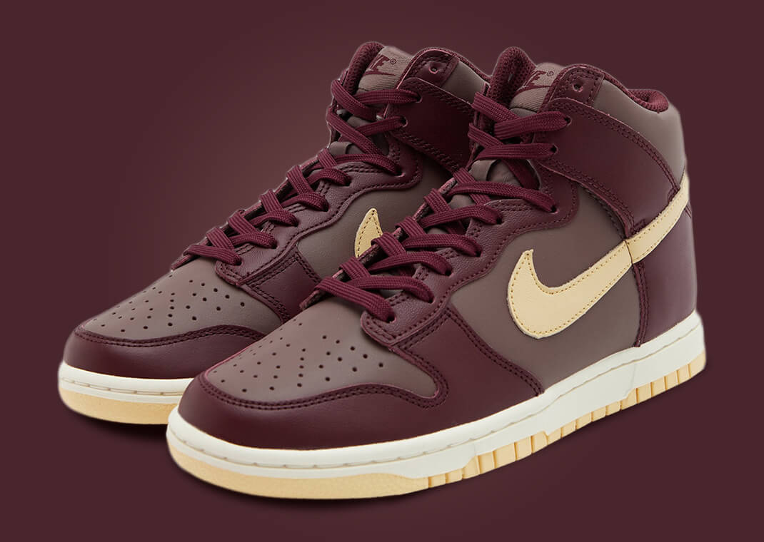 Nike Dunk High Plum Eclipse Pale Vanilla (W)