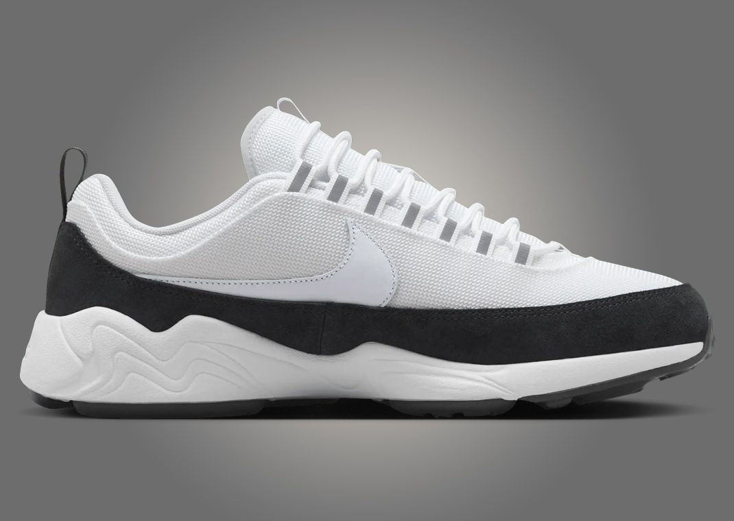 fragment design x Nike Air Zoom Spiridon SP White Medial