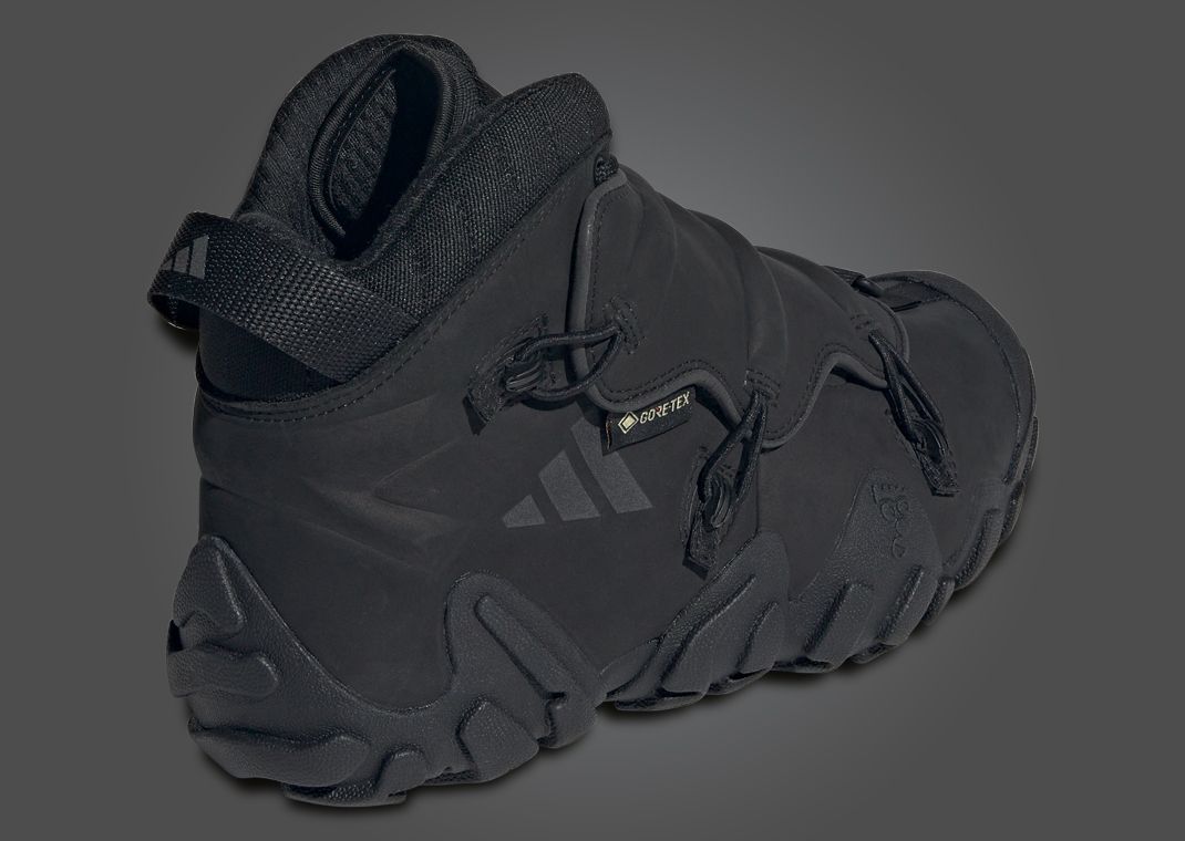 adidas Radlander EQT GTX Core Black Heel Angle