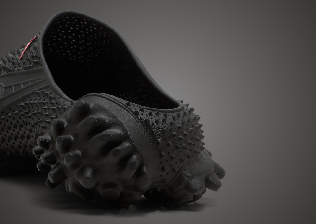 A$AP Rocky x Puma Mostro 3D Mule Black - Heel Angle