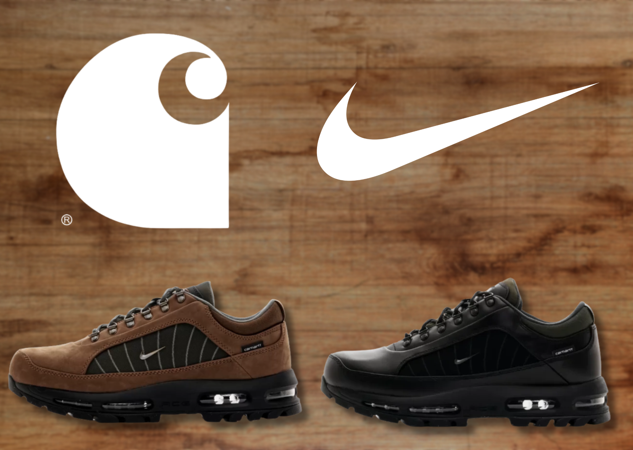 Carhartt WIP x Nike Air Max Goadome Low Pack