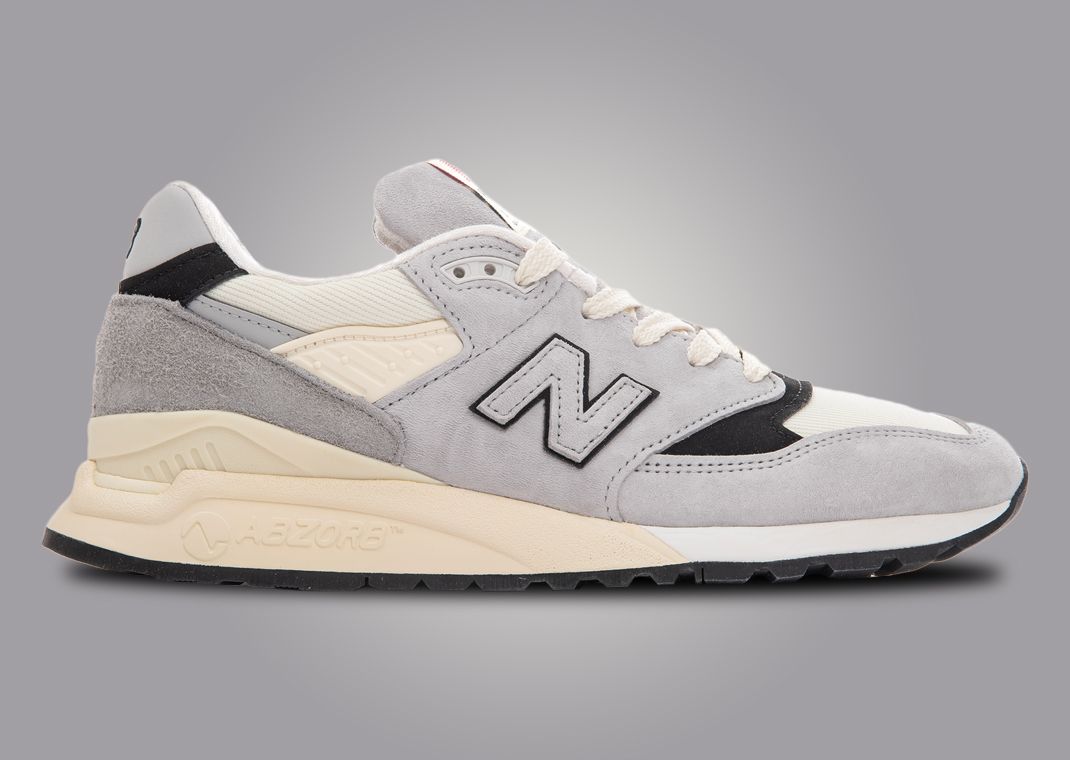 New Balance 998 Made in USA Grey Cream