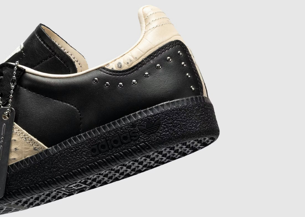 The Whitaker Group x adidas BW Army Houston Rodeo Do Not Duplicate Black - Heel Detail