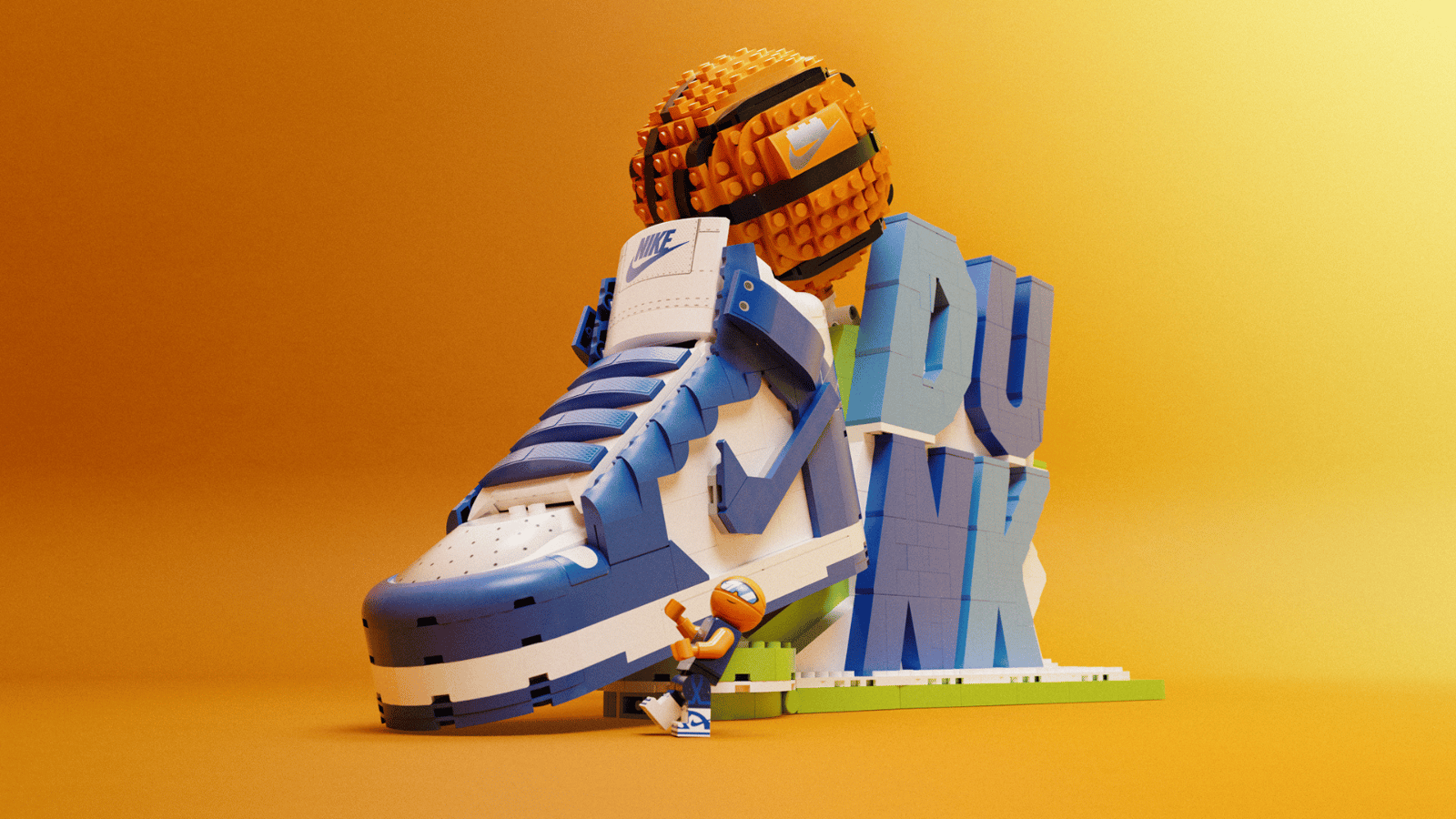 Nike and LEGO's First Collaborative Set is Available For Pre-Order Now
