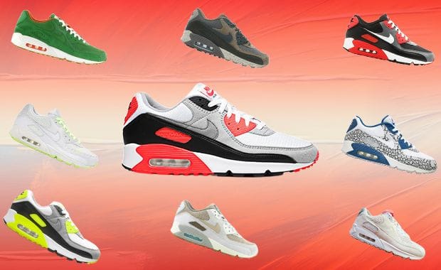 Top 25 Nike Air Max 90 Colorways