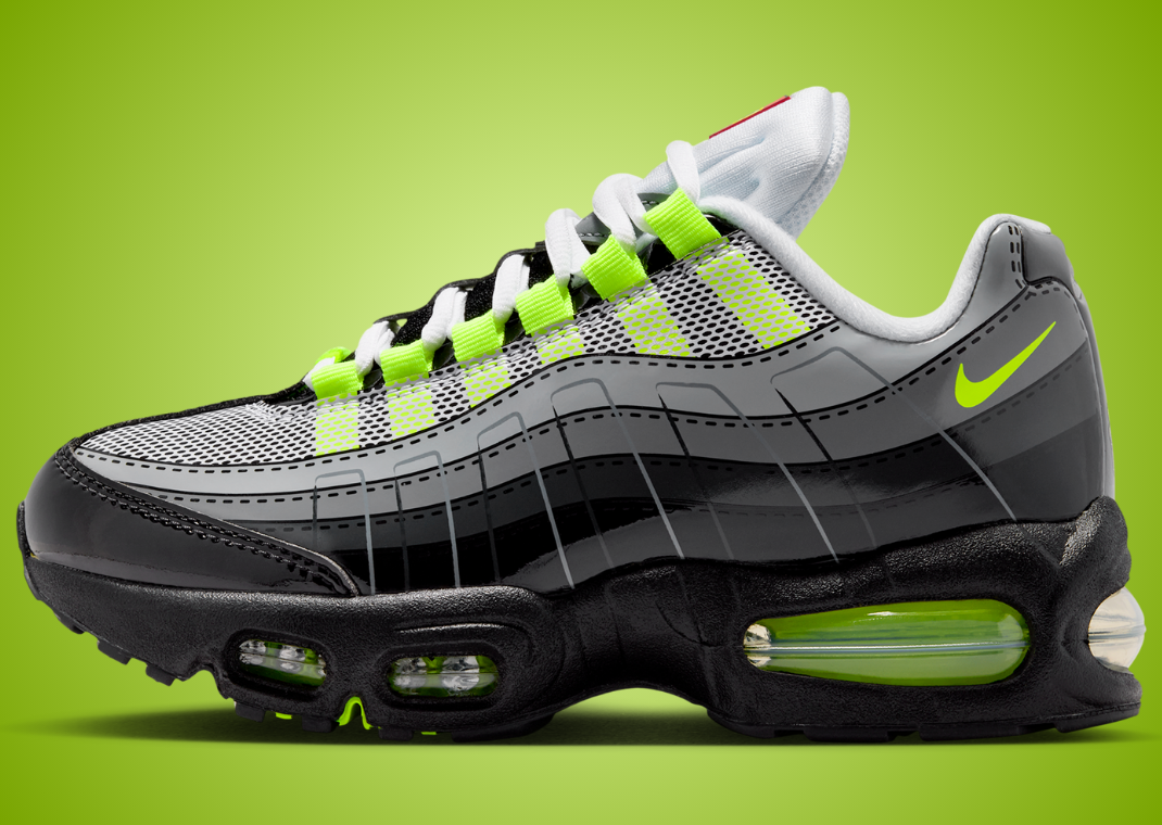 LEGO x Air Max 95 Neon (GS) - Lateral