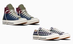 NYC’s Noah Teams up with Converse for Plaid and Patchwork Pairs of Chuck Taylors