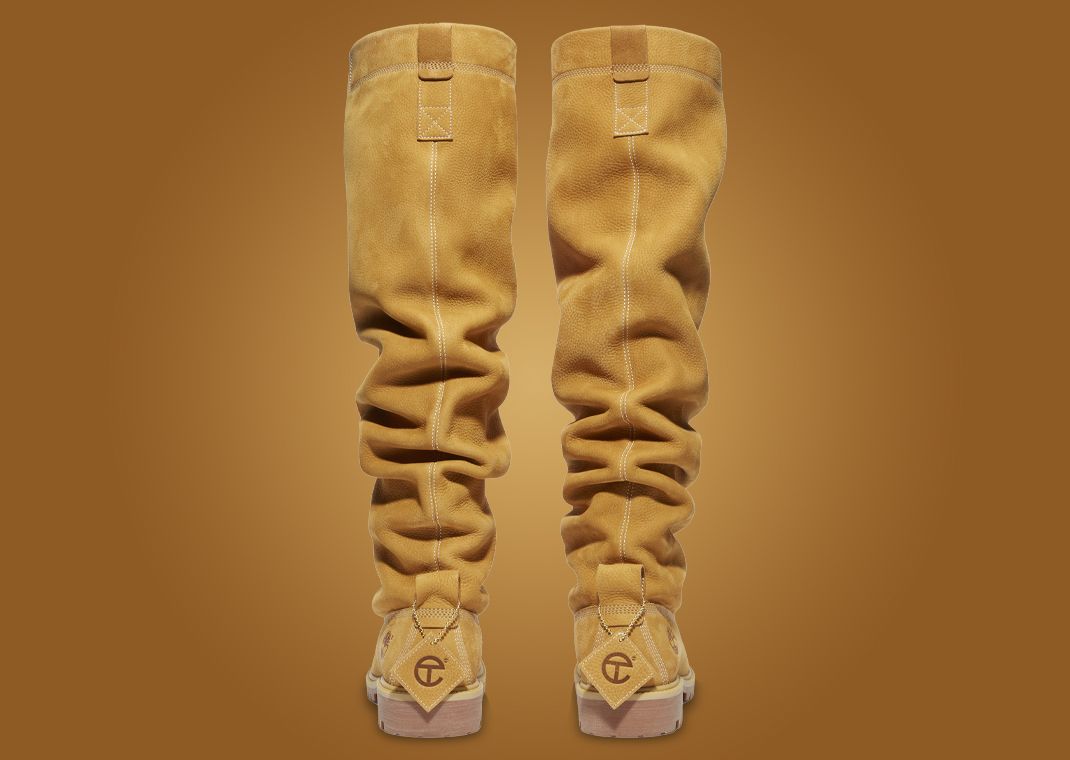 Telfar x Timberland Pull On Boot High Wheat - Back