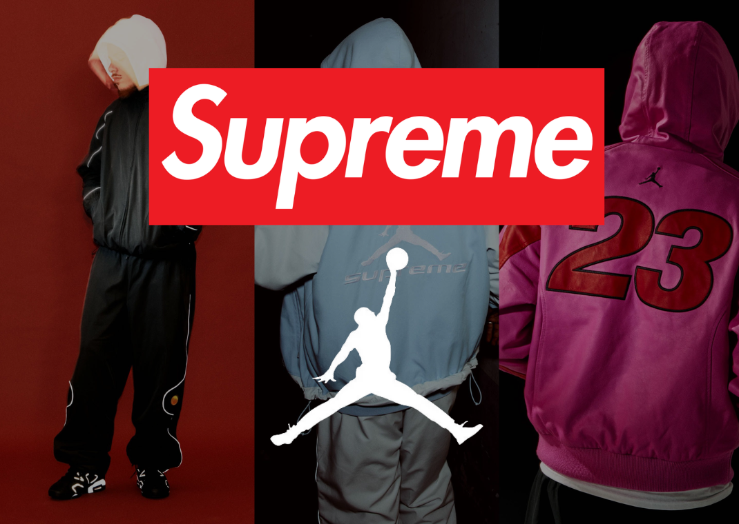Supreme x Jordan Lookbook