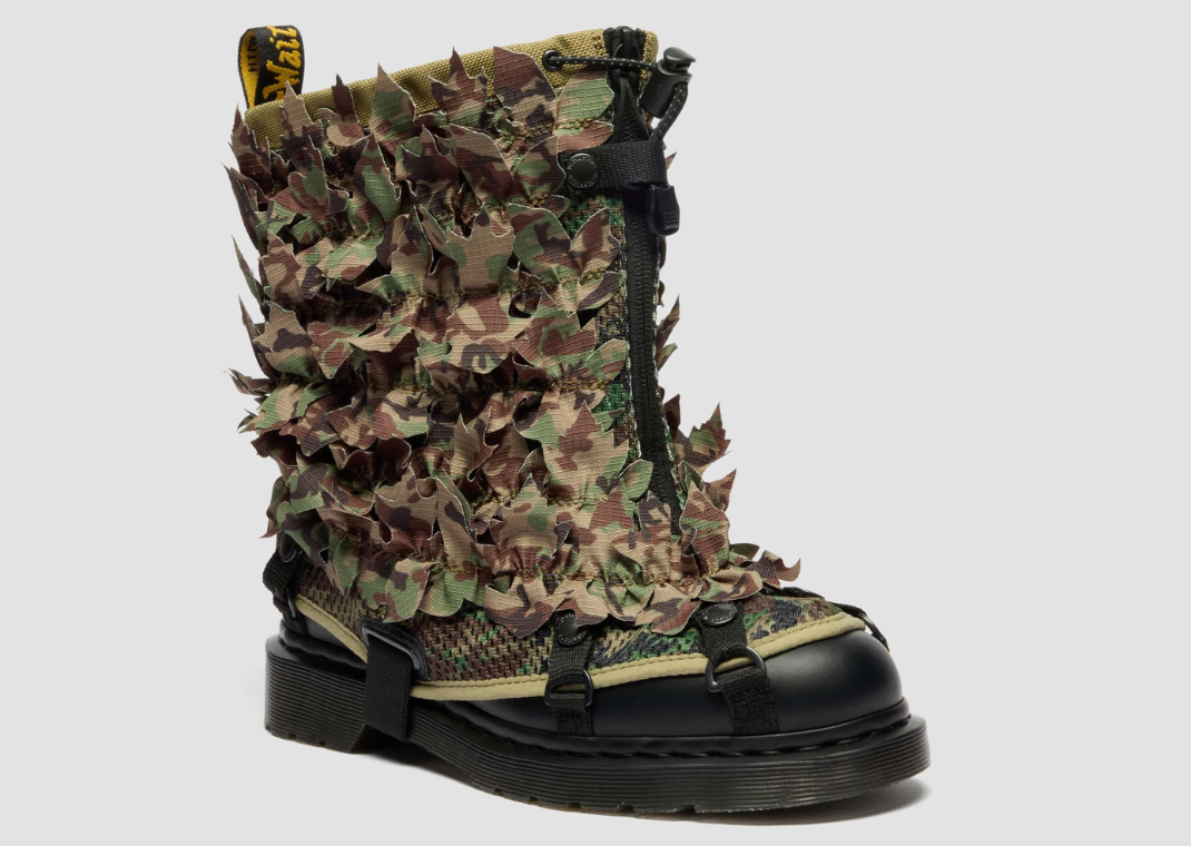 Babylon x Dr. Martens 1460 Camo - Angle
