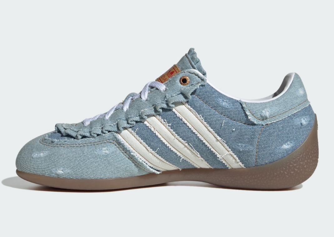 atmos Pink x adidas Handball Spezial Lo Pro Denim - Medial