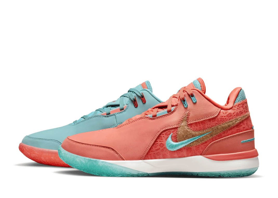 Nike LeBron NXXT Gen AMPD Mineral Blue Light Wild Mango