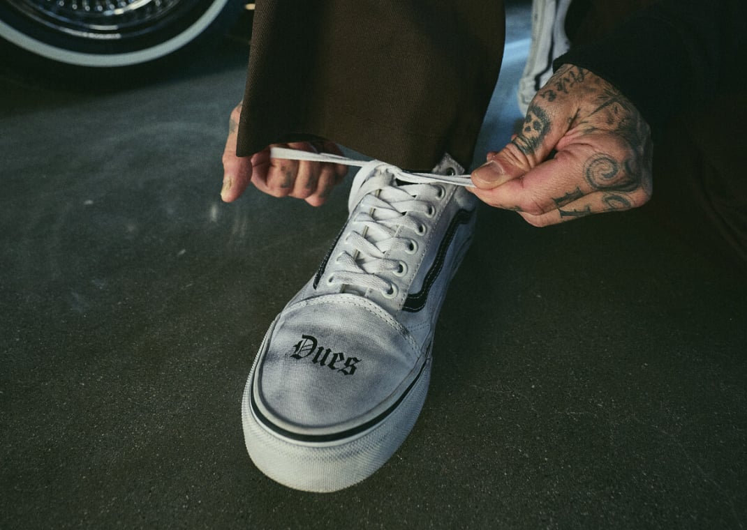 Travis Barker x Vans Old Skool White