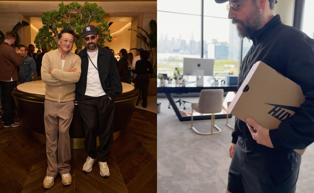 Ronnie Fieg and Junya Matano Just Showed Off Adult Sizes of the Kith x Nike Air Max 95 Linen