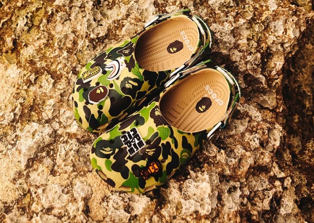 The BAPE x Crocs Classic Clog ABC Camo Pack Releases March 2025 The BAPE x Crocs Classic Clog ABC Camo Pack Releases March 2025