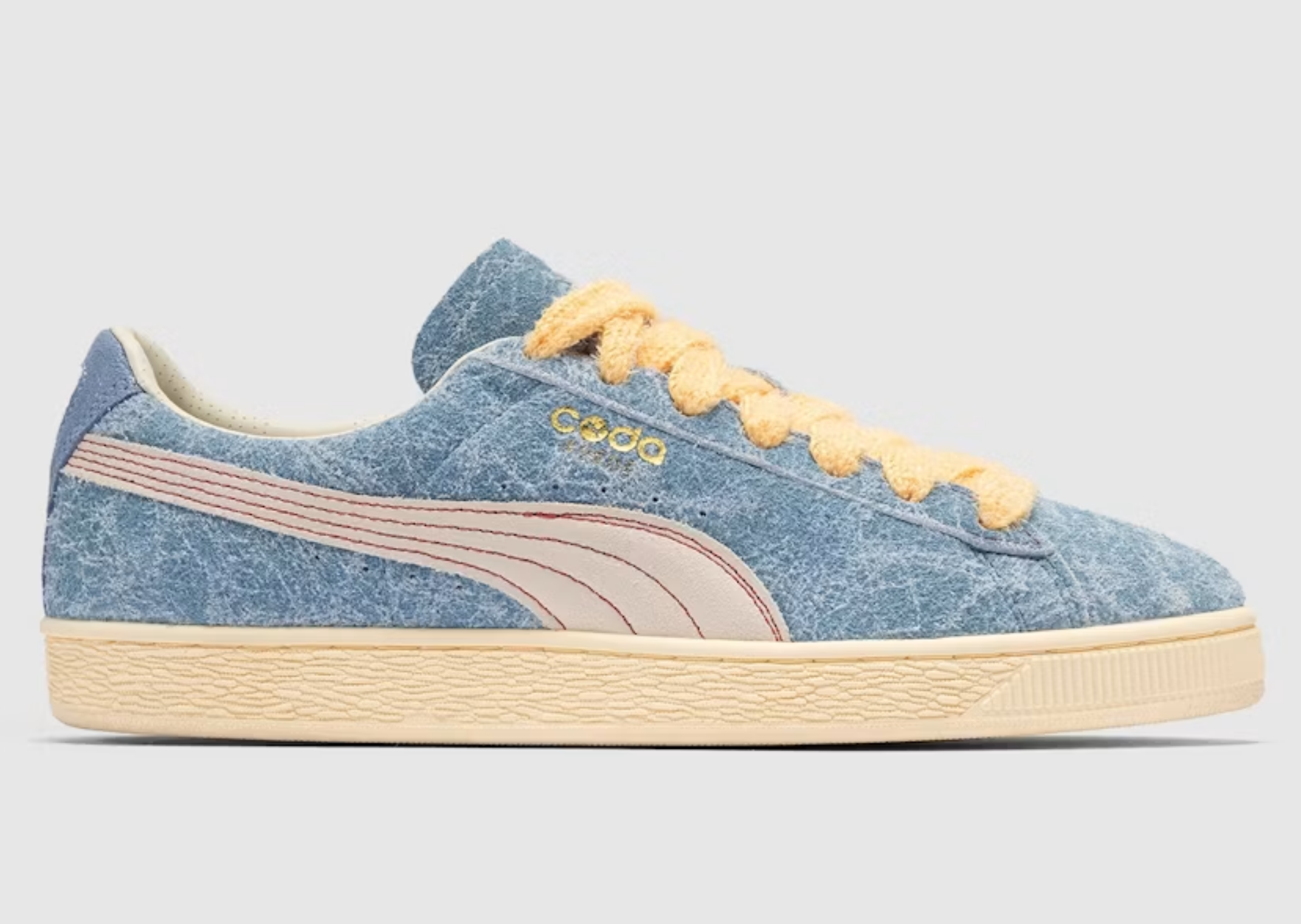 The Whitaker Group x Puma Suede Coda Echo Points Chambray - Lateral