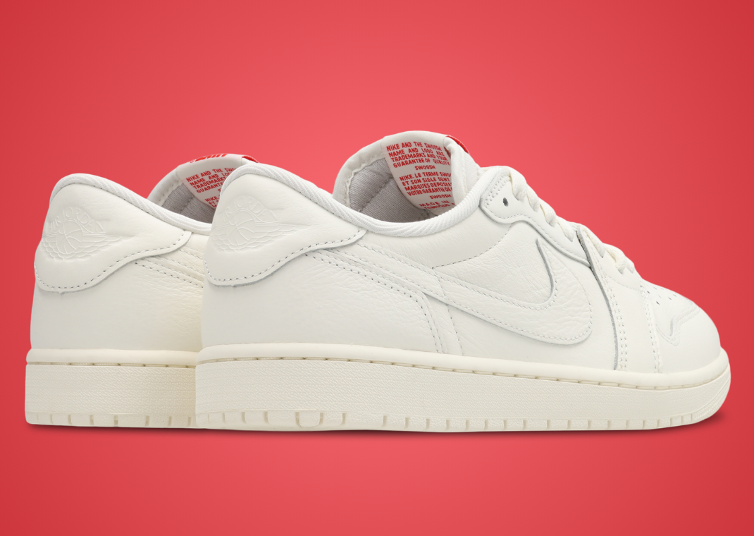 Air Jordan 1 Retro Low OG Sail angle heel