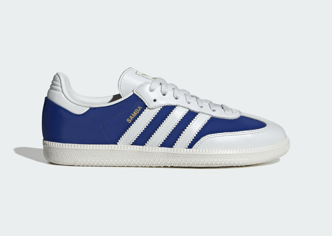 adidas Samba OG Crystal White Royal Blue
