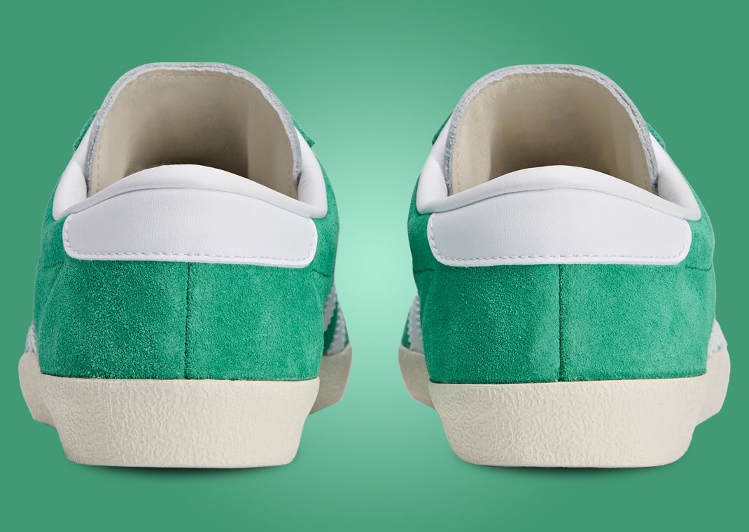 Sporty & Rich x adidas Blanc Court Green Cloud White (W) Heel