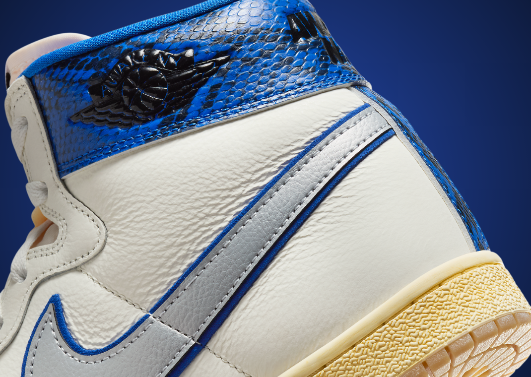 Awake NY x Jordan Air Ship PE SP Game Royal Detail