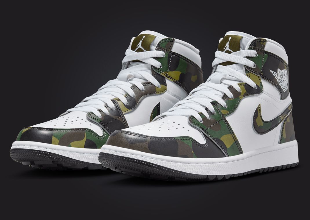 Air Jordan 1 High Golf Camo