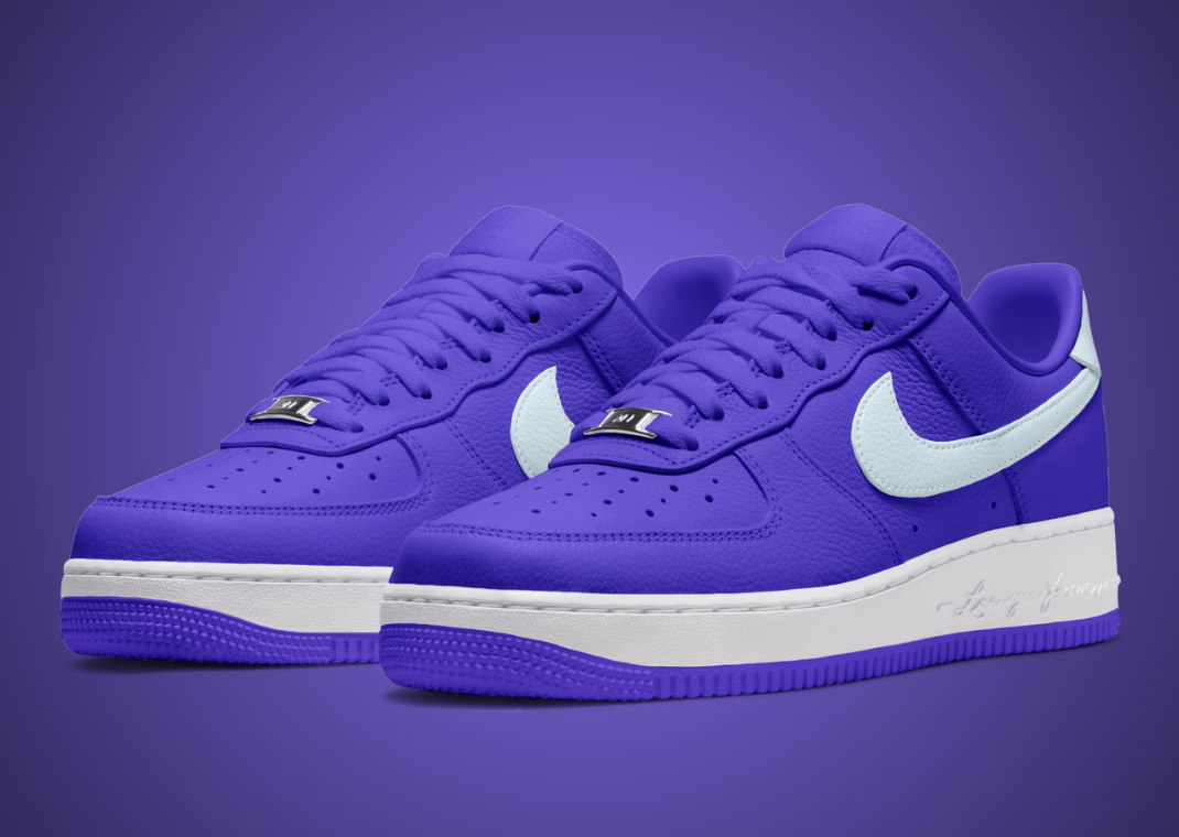 Purple af1 low hotsell