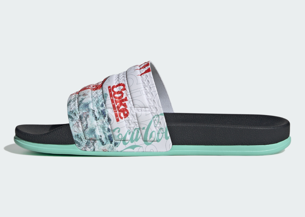 Coca-Cola x adidas Adilette Medial