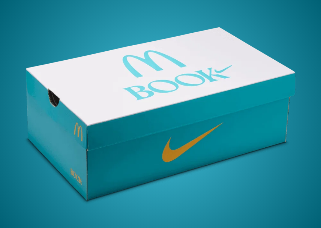 Nike Book 2 Sedona McDonald’s Packaging