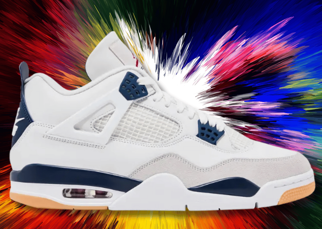 Nike SB x Air Jordan 4 Retro Summit White Navy