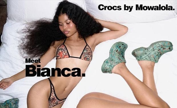 Mowalola and Crocs Come Together for Bold Colored Bae Clogs