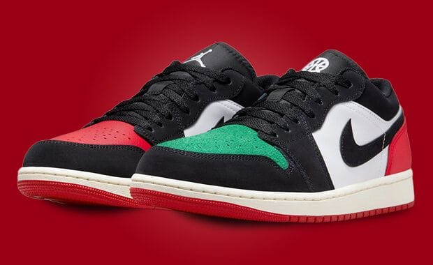 The Air Jordan 1 Low SE Quai54 Features Mismatched Panels