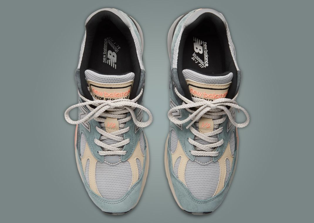 【本物保証 /関税・送料無料】New Balance 991V2 Blue Silver U991SG2 New Balance 991V2 Blue Silver MiUK Turbulence Quiet